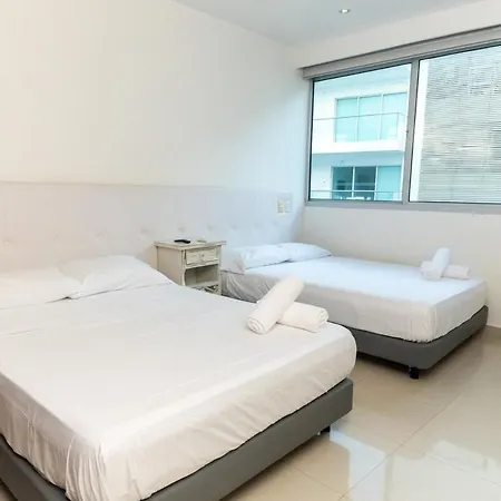Apartamento Spacious 2 Bedroom Beachfront Morros Vitri With Balcony Cartagena