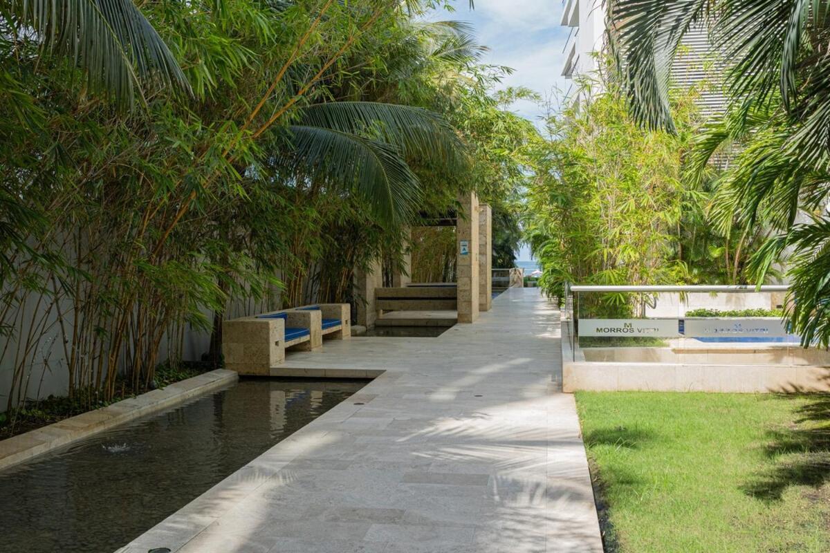 Spacious 2 Bedroom Beachfront Morros Vitri With Balcony Apartamento Cartagena
