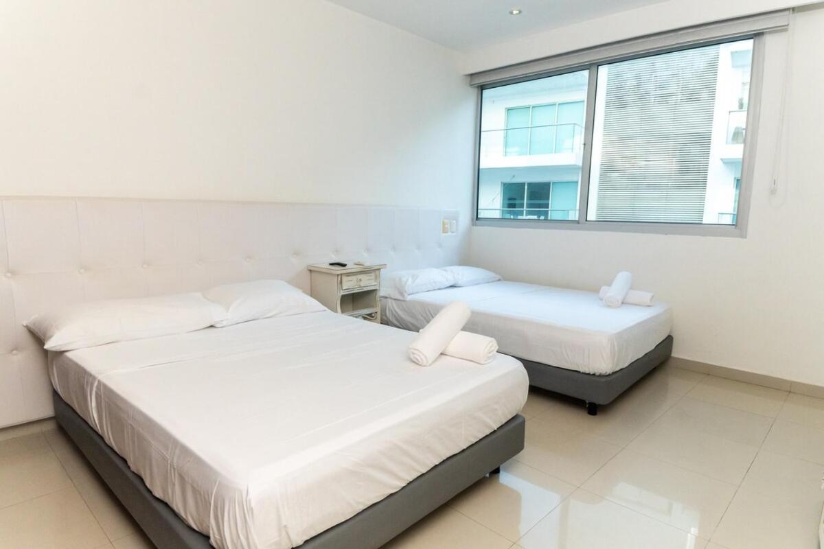 Apartamento Spacious 2 Bedroom Beachfront Morros Vitri With Balcony Cartagena