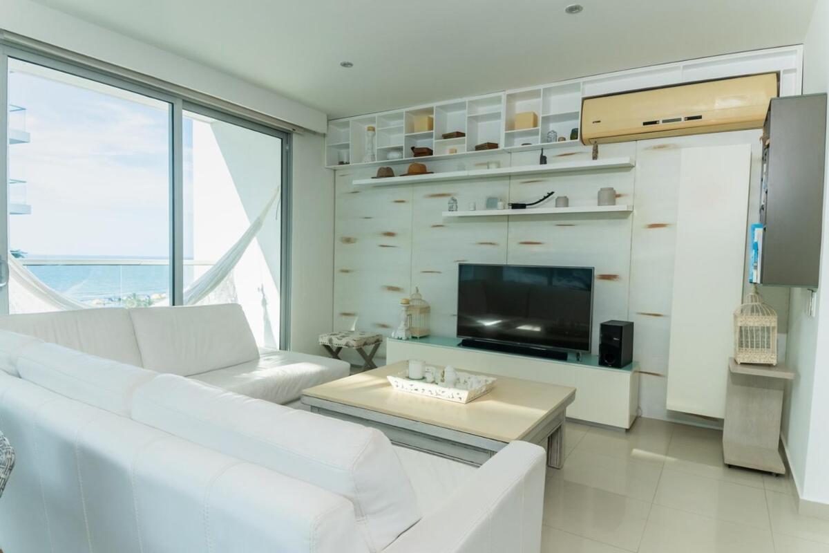 Apartamento Spacious 2 Bedroom Beachfront Morros Vitri With Balcony Cartagena